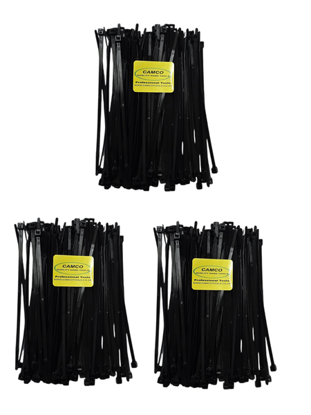 Camco Cable Ties 150mm x 3.6mm (100 Pieces) - WHITE