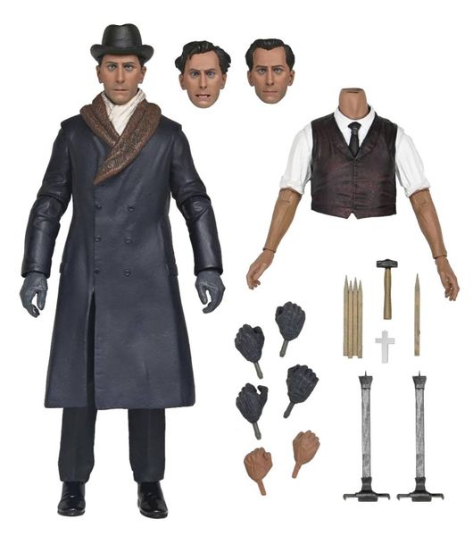 Hammer Film Horror Of Dracular 1958 Van Helsing 7-Inch Figure