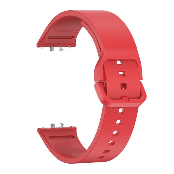 Silicone Strap for Samsung Galaxy Fit 3 (SM-R390)-Red
