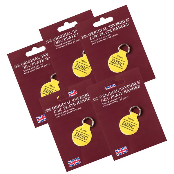 Invisible Plate Hooks - Adhesive Disk Hanger - 30mm