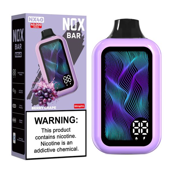 NX 40k Puffs Disposable Berry Grape 50mg