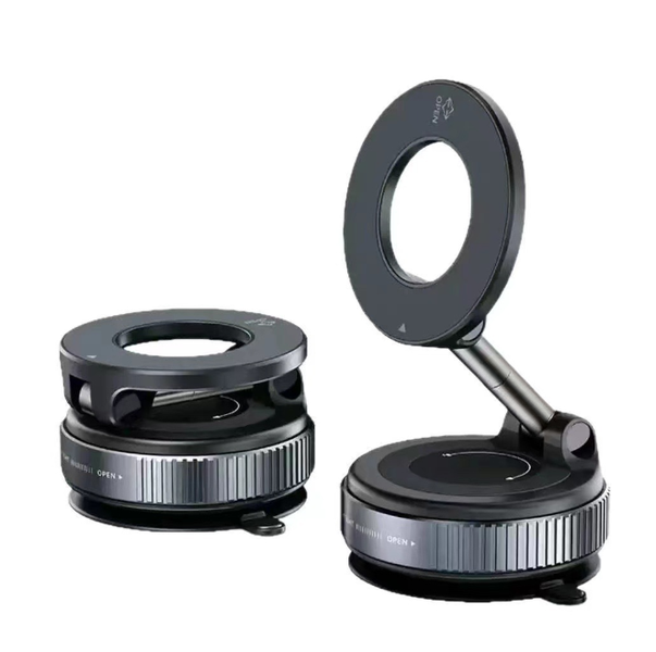 Vacuum Suction Magnetic Car Phone Holder image