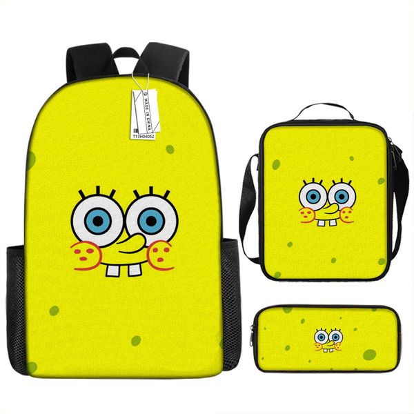 Kids Lunch Box &amp; Pencil Case Spongebob image