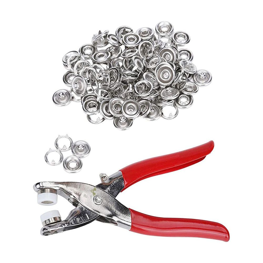 OpenRing Cap Gripper Snaps NoSew Button Fasteners Studs Fastener