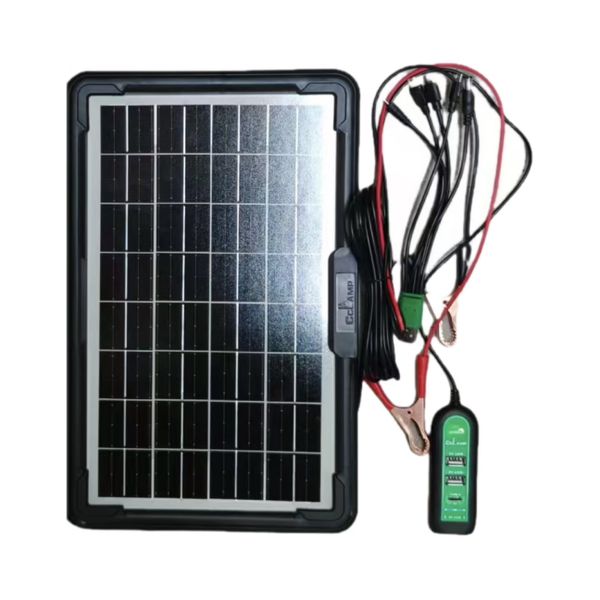 CCLAMP CL-1613USB 16V / 12W Solar Panel - 3x USB Outputs
