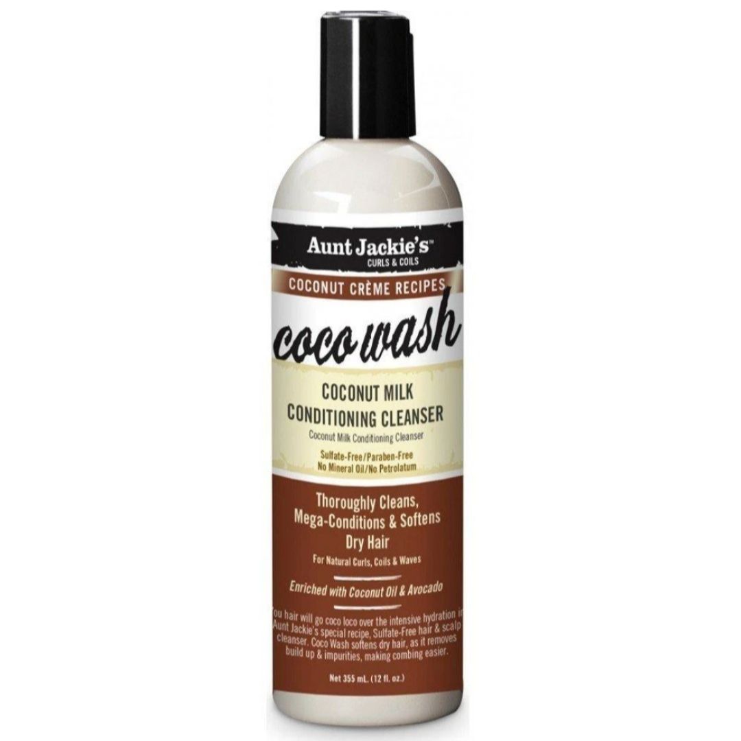 Aunt Jackie's - Coco Wash Coconut Milk Conditioning Cleanser 355ml