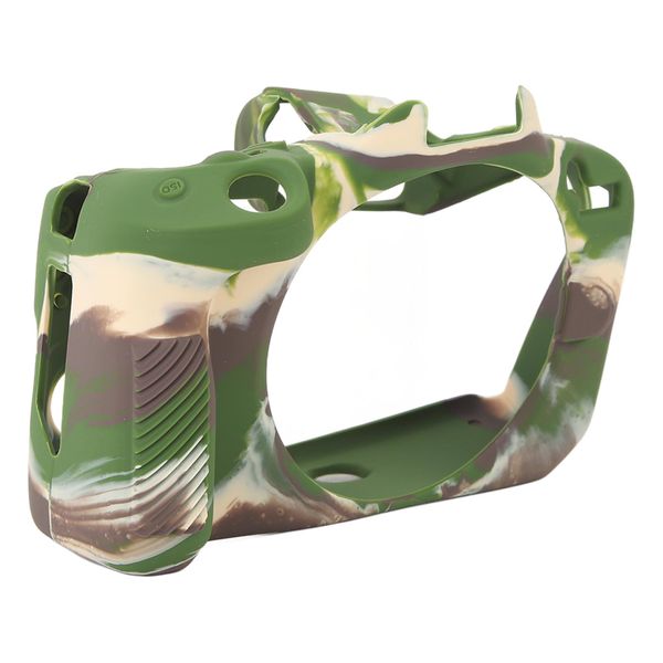 R50 Camera Silicone Case, Anti-Scratch Protective Cover Camouflage