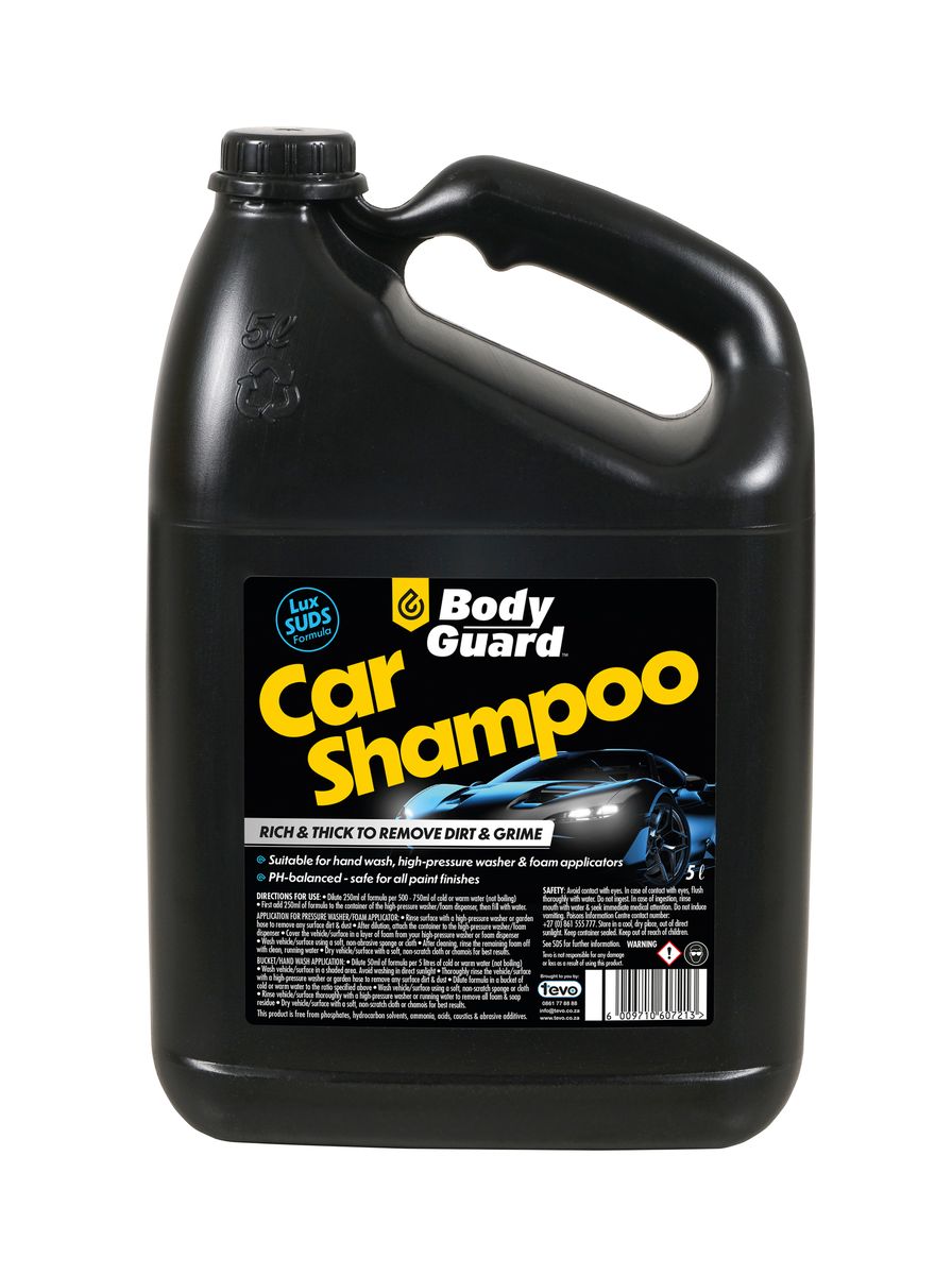 how to make car shampoo foam