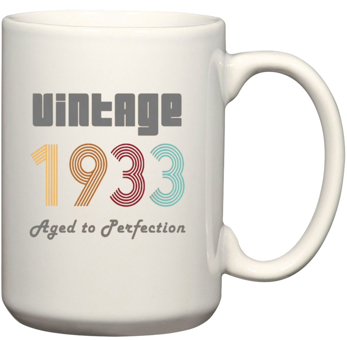 Vintage 1933 Aged To Perfection 90th Birthday for Her Gift Coffee Mug ...