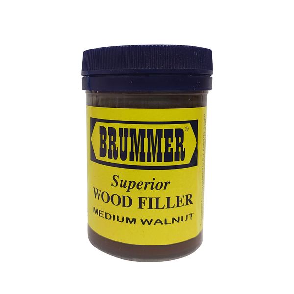 Brummer - Wood Filler Medium Walnut - 250g - 4 Pack