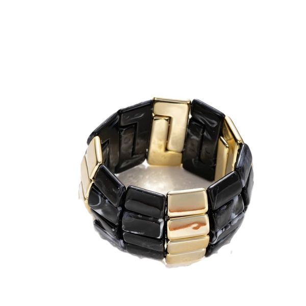 Bangle Bracelets for Women Stackable Chunky Acrylic Beads