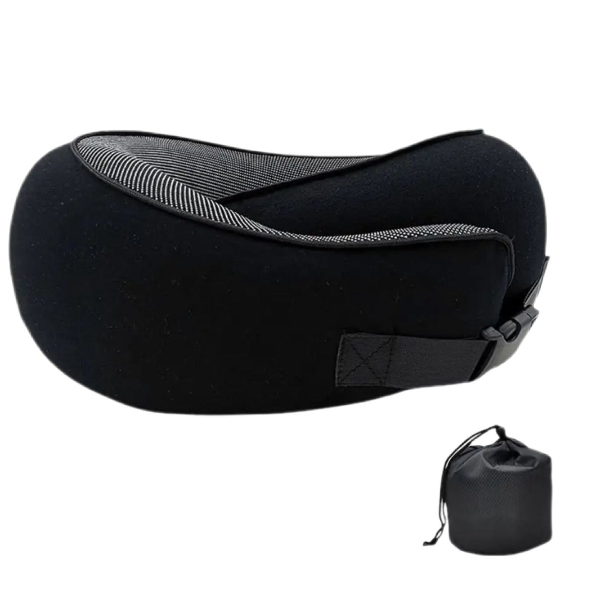 MGI Snail Travel Neck Pillow - Black