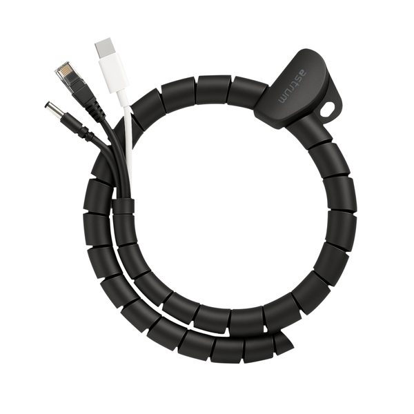 Astrum Spiral Cable Organizer 16mm Flexible 1.5m Cable Wrap - COX16B