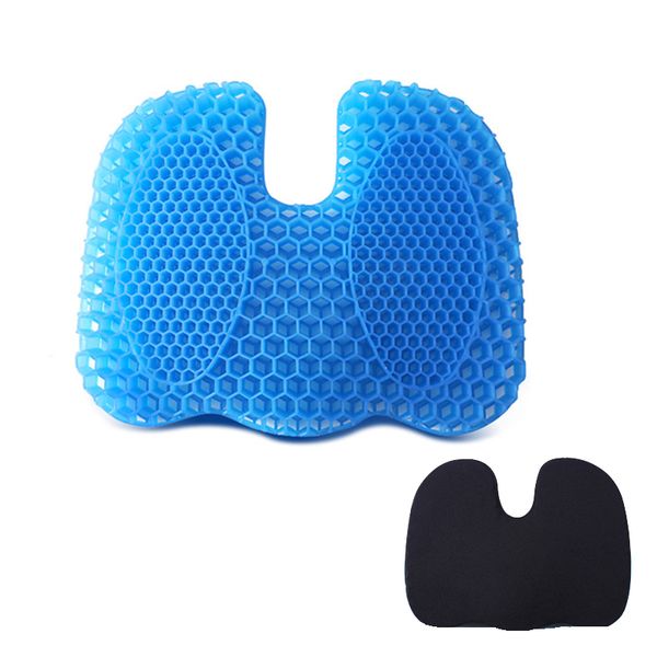 Ergonomic hip gel honeycomb comfortable breathable office cushion