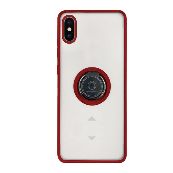 AfroTech Protective Shadow Hard Ring Case Pouch Iphone X