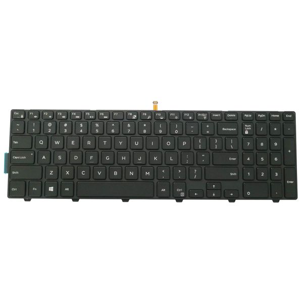 Replacement Backlit Keyboard for Dell Inspiron 15-3000, 15-5000, 17-5000