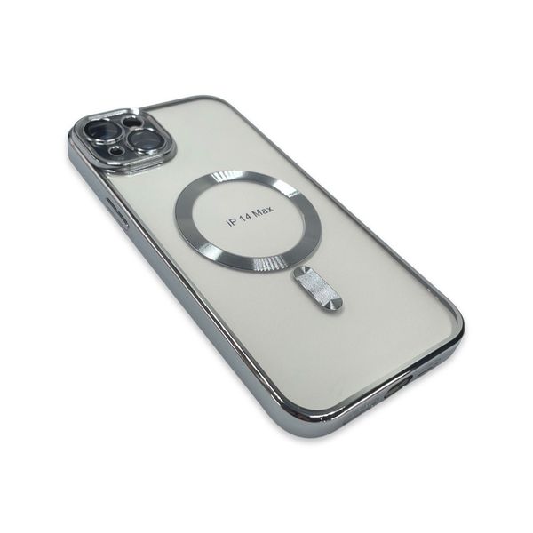 Silver side colour plated magnetic case for iPhone 14/14 Plus/14 Pro/14 PM