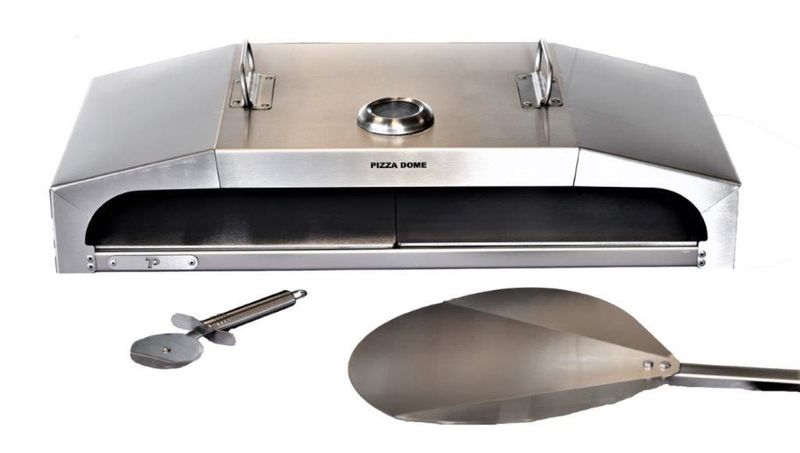 TP Products - Pizza Double Dome Medium Square Stone