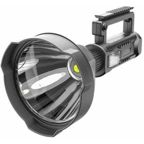 Long Range Super Bright Search Light LED USB Rechargeable Torch Powerful Image