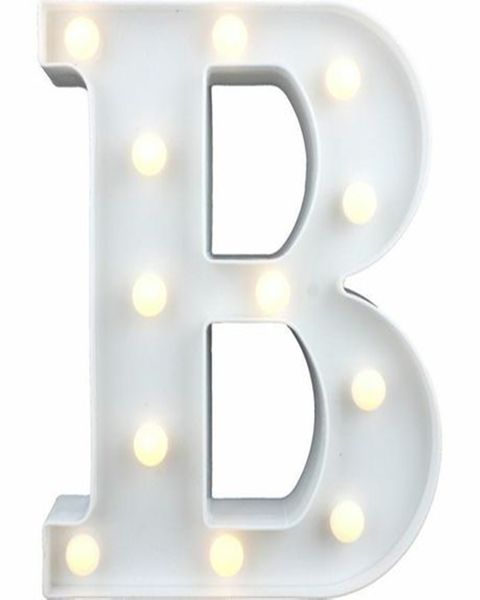 LED Lights Letter -B