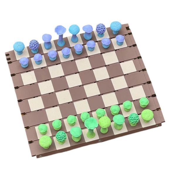 Magnetic Mushroom Forest Chess Set: Nature-Inspired Fun