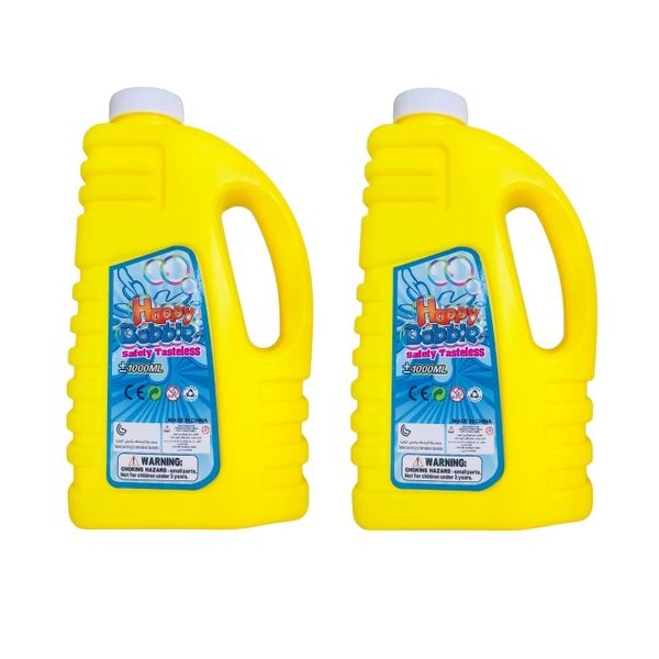 Bubble Liquid Refill Container - 1 Litre (Pack of 2)