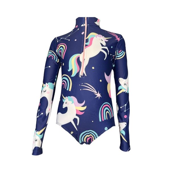 Girls Swim Costume Unicorns &amp; Rainbows