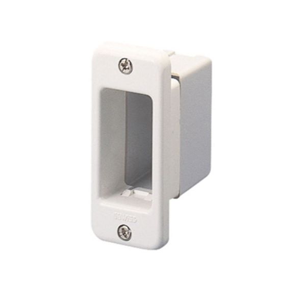 Gewiss - 1 Gang White Flush Support Bracket