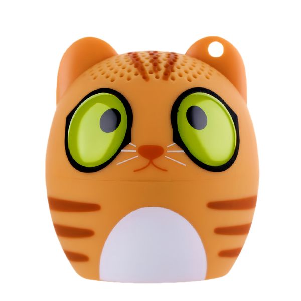 Mini Animal Speaker,Smart and Quick Pairing, Rechargeable-Cat