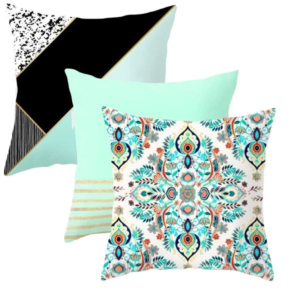 Home Decor Sofa Cushion Cover Novelty Set of 3(45cm)