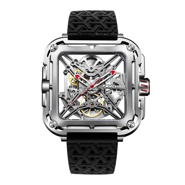 Ciga Design - X Series-Mens Black Silicone Watch