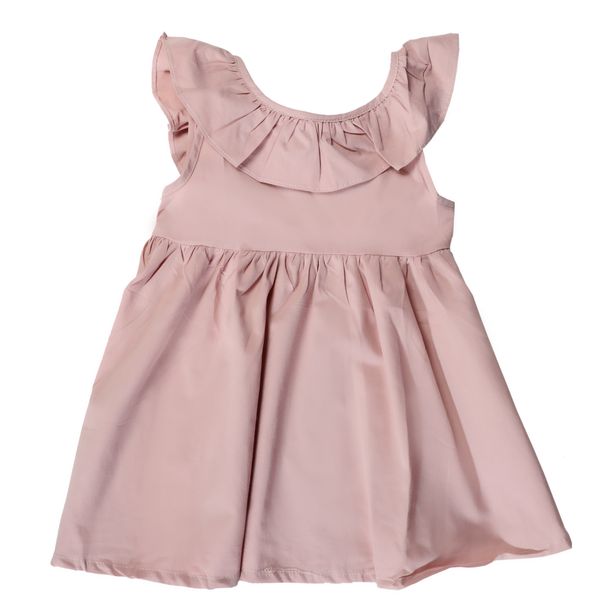 Pink Bow Girls Dress