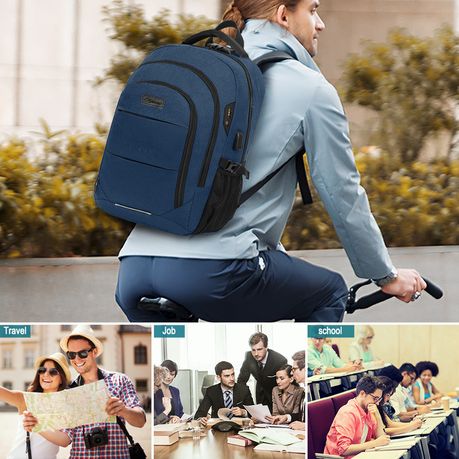 35l Laptop Backpack with USB Charging Port Waterproof Anti Theft Backpack Shop Today. Get it Tomorrow takealot