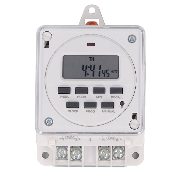 Digital Timer Switch 7 Day Programmable for Home Automation
