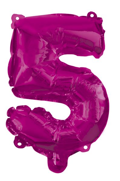 37 Inch Air-Helium Pink Foil Balloon 5