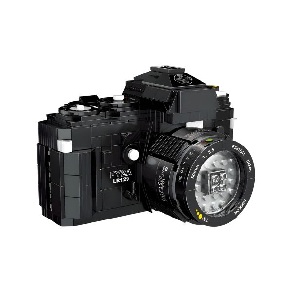 627-Piece Retro Camera Mini Blocks