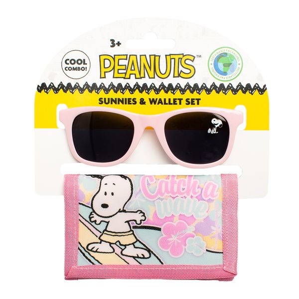 Snoopy Sunglasses and Wallet Set