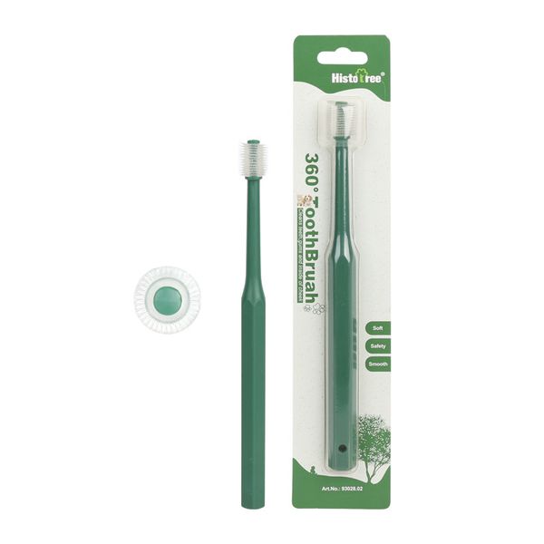 Pet Oral Cleaning Pet Toothbrush 360 Degree Toothbrush