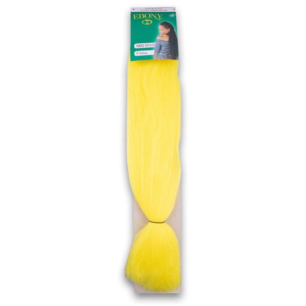 Ebony - Yaki Braid - One Tone Colour Yellow