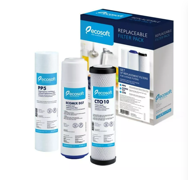 BWT Ecosoft Standard Replacement Cartridge Pack For 3-Stage System