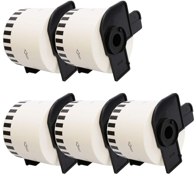 Brother DK-22205 Wide Continuous Labels - Compatible (5-pack)