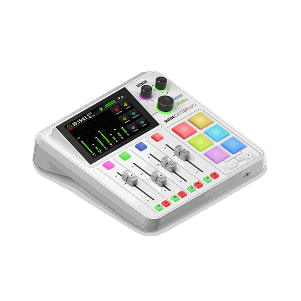 Rode Rodecaster Duo - Integrated Audio Production Studio(White)