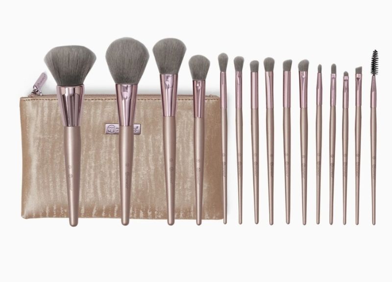Lavish Elegance Brush Set with Bag - 15 Piece