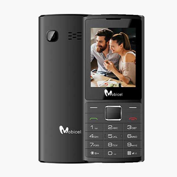 Mobicel K6 - 32MB Single Sim Feature Phone - Black - Refurbished