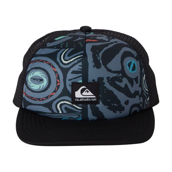 Quiksilver Pre-Boys EMU Coop Trucker Cap - True Black