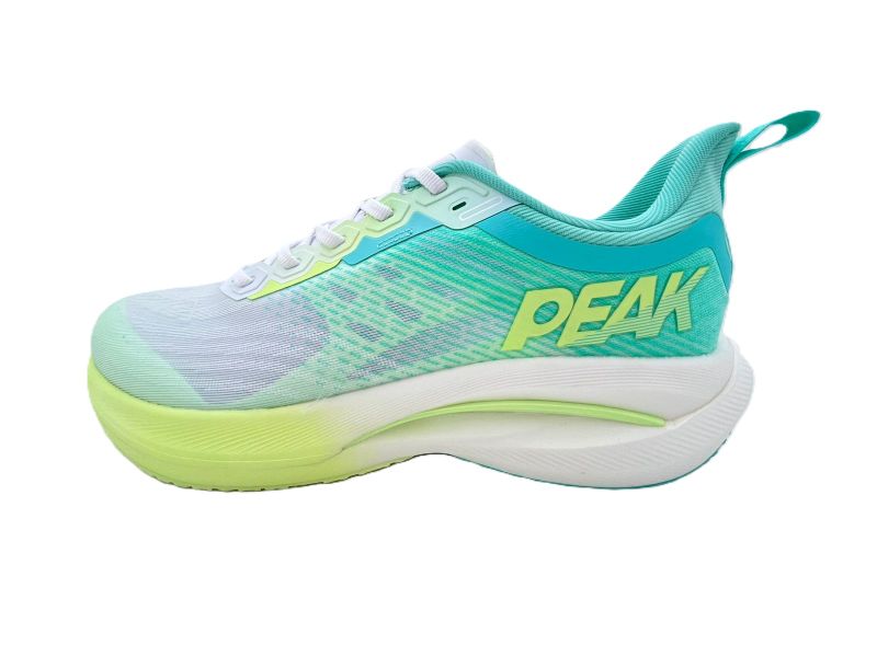 PEAK Taichi Mens Running Shoe - Green/White