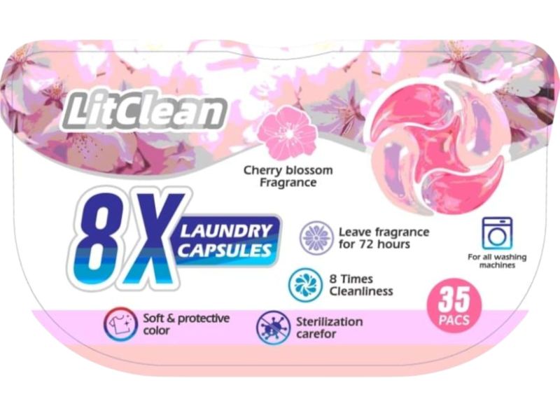 Litclean detergent capsules