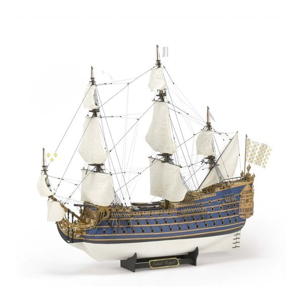Artesania Latina 1/72 Le Soleil Royal Ship Wooden Model Kit w/12 Figurines
