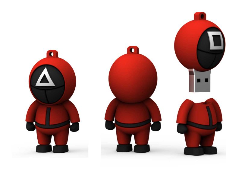 Tuff-Luv Squid Game USB Flash Drive - Triangle - 32GB