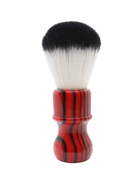 Shaving Brush Yaqi Red Zebra